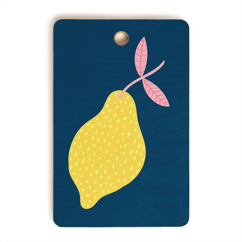 Alice Rebecca Potter Lemon I Cutting Board Rectangle