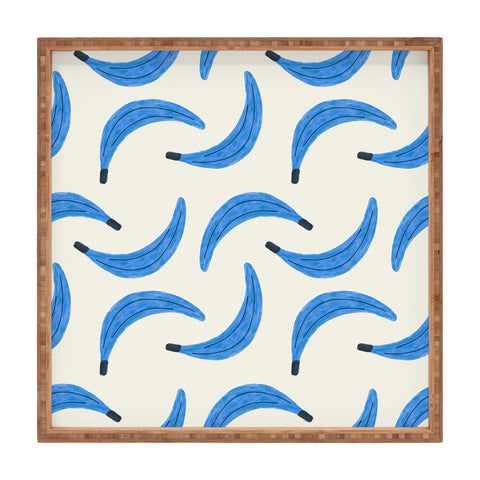 Alisa Galitsyna Blue Bananas Square Tray