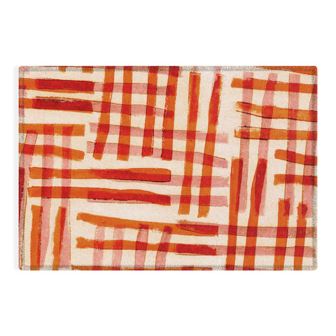 Alisa Galitsyna Geometric Dance 2 Outdoor Rug