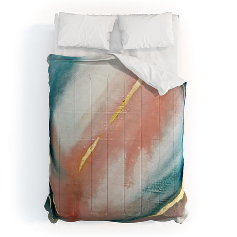 Alyssa Hamilton Art Celestial 3 a minimal abstract Comforter