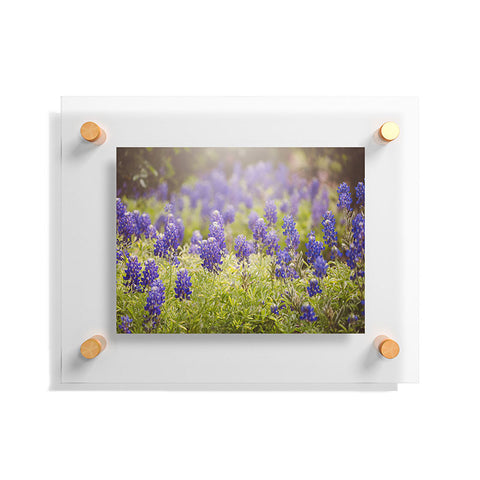 Ann Hudec Texas Bluebonnets II Floating Acrylic Print