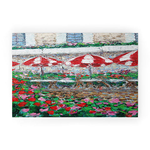 Ann Marie Coolick Springtime in Paris Welcome Mat