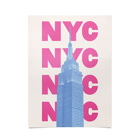 April Lane Art NYC Empire State Building Poster