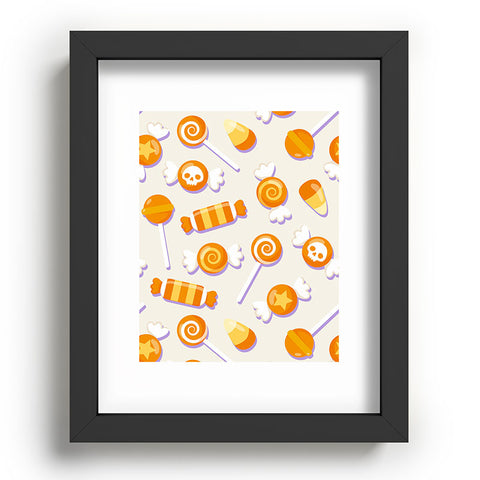 Avenie Halloween Candy II Recessed Framing Rectangle