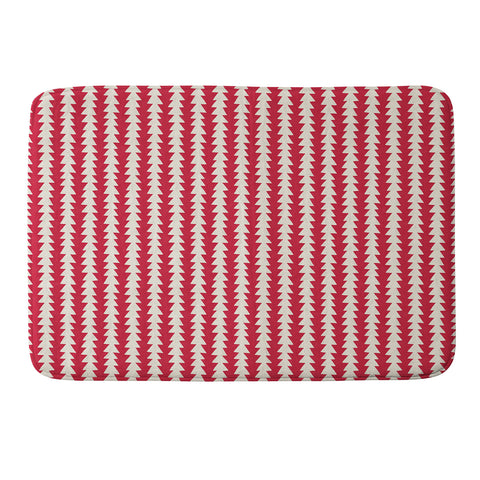 Avenie Modern Craft Arrow Chevron I Memory Foam Bath Mat