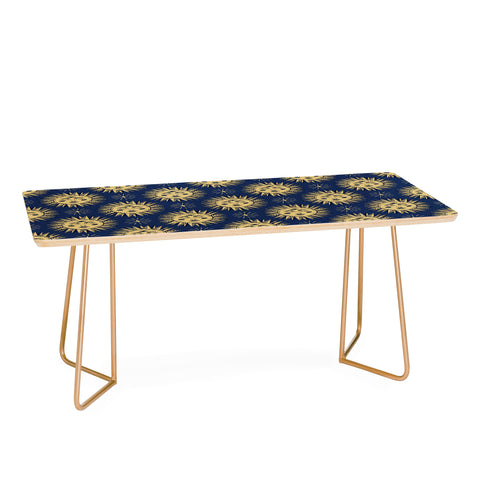 Avenie Vintage Sun Navy Coffee Table