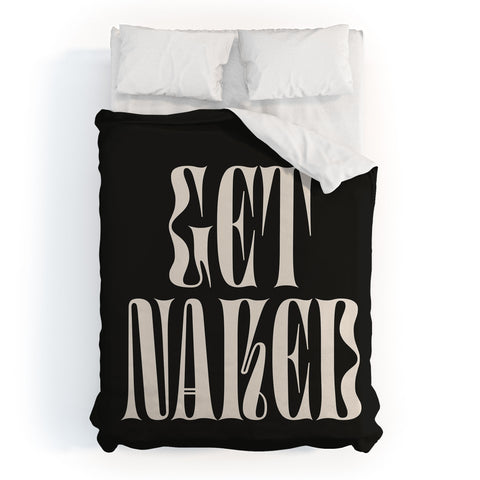 ayeyokp Get Naked Night Edition Duvet Cover