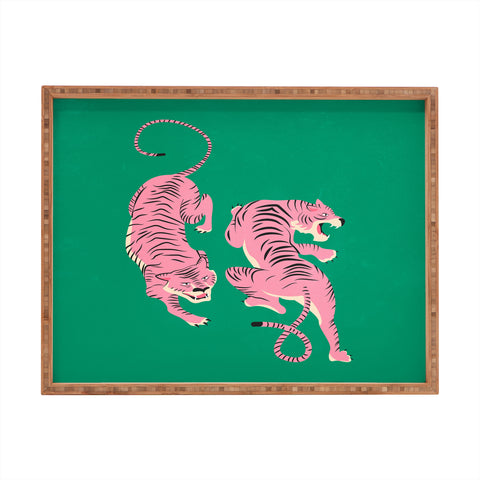 ayeyokp The Chase Pink Tiger Edition Rectangular Tray