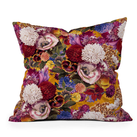 Burcu Korkmazyurek EXOTIC GARDEN XIII Outdoor Throw Pillow