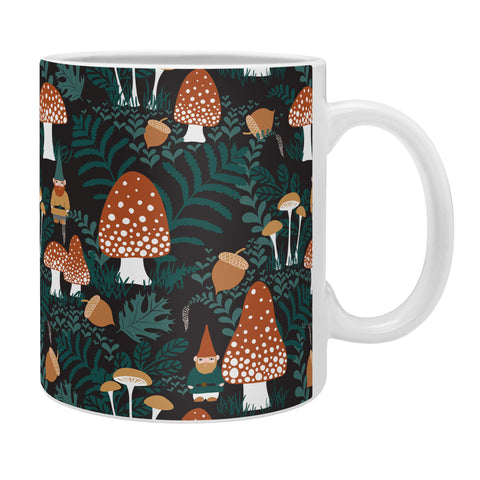 Byre Wilde Mushroom Forest Gnomes Coffee Mug
