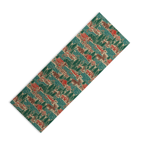 Byre Wilde North Country Summer vintage Yoga Mat