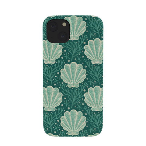 Byre Wilde Seashell sea green Phone Case