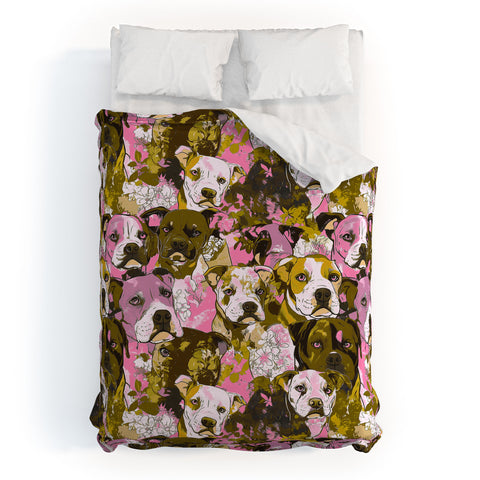 Caroline Okun Pretty Pitty Duvet Cover