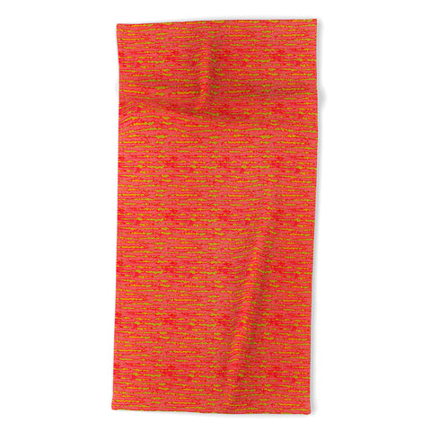 Caroline Okun Shibumi Fireworks Beach Towel