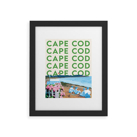 carolineellisart Cape Cod 2 Framed Art Print