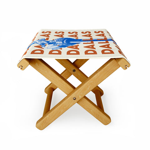 carolineellisart Dallas 2 Folding Stool