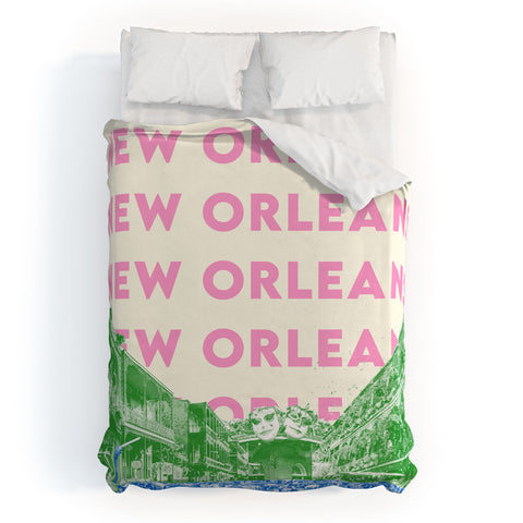 carolineellisart New Orleans I Duvet Cover