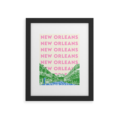carolineellisart New Orleans I Framed Art Print