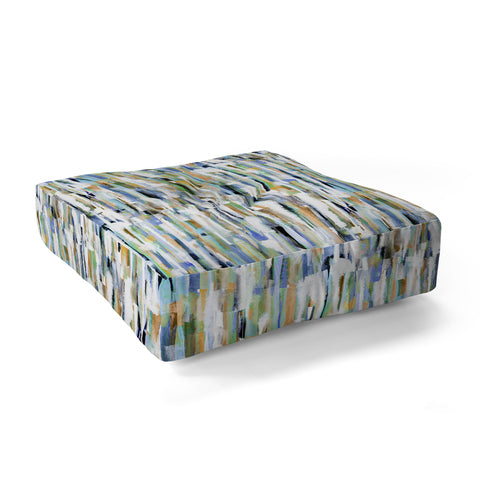 CayenaBlanca Gentle Currents Floor Pillow Square