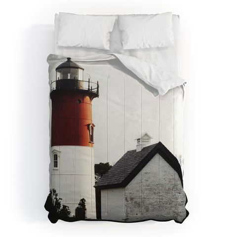 Chelsea Victoria Nauset Beach Lighthouse No 2 Comforter