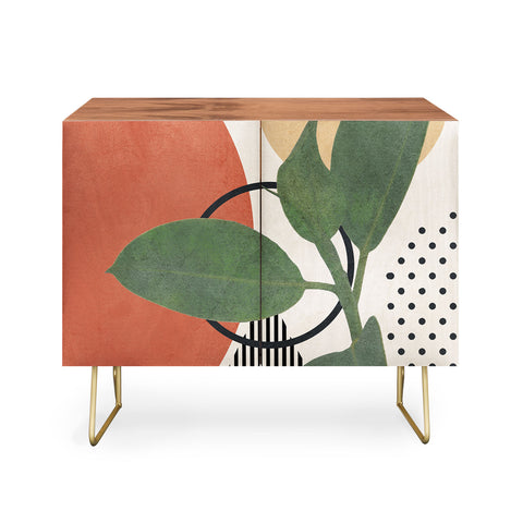 City Art Nature Geometry III Credenza