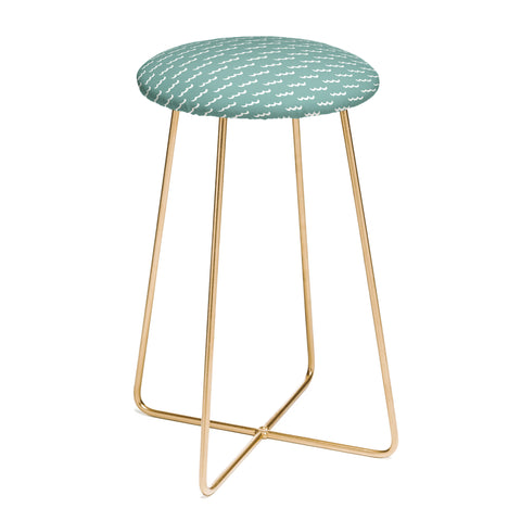 CoastL Studio Waves Press On Counter Stool