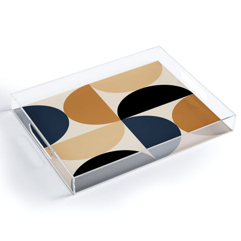 Colour Poems Bold Minimalism XII Acrylic Tray