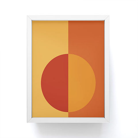 Colour Poems Color Block Abstract VIII Framed Mini Art Print