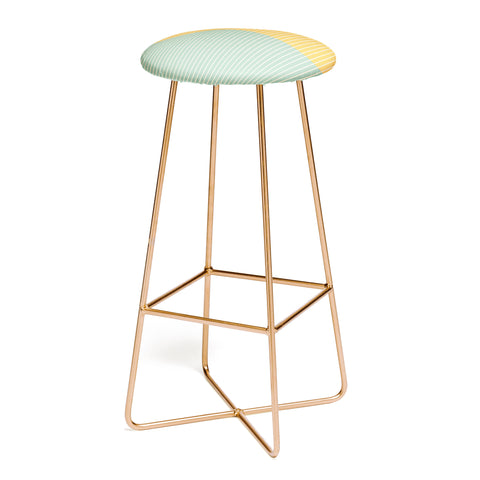 Colour Poems Color Block Lines XIII Bar Stool