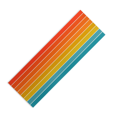 Colour Poems Gradient Arch Rainbow II Yoga Mat
