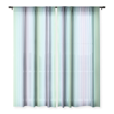 Colour Poems Gradient Arch XVII Sheer Window Curtain
