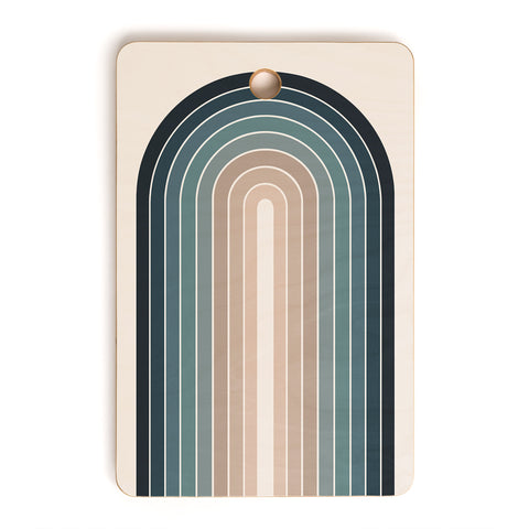 Colour Poems Gradient Arch XXVIII Cutting Board Rectangle