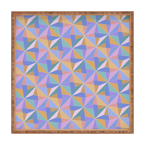 Colour Poems Kaleidoscope II Square Tray