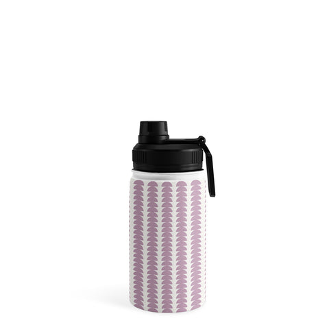 Colour Poems Maude Pattern Mauve Water Bottle