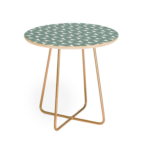 Colour Poems Patterned Shapes CLXX Round Side Table