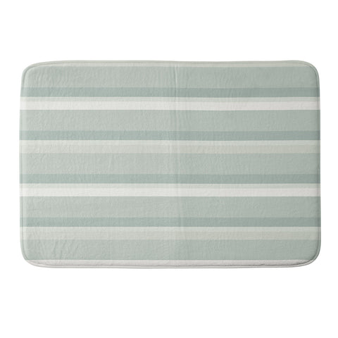 Colour Poems Retro Stripes XXIII Memory Foam Bath Mat