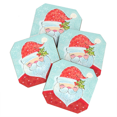 Cori Dantini Sweet Santa Coaster Set