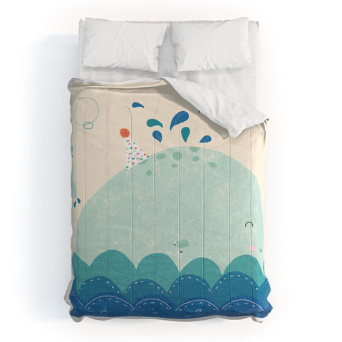 cory reid Whale Comforter