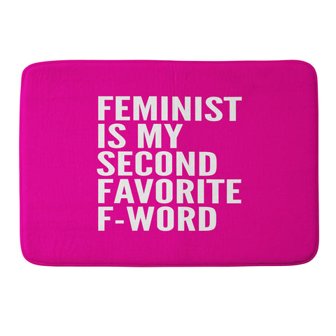 Creative Angel Feminist is My Second Favorite Memory Foam Bath Mat