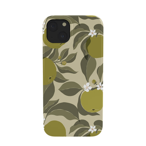 Cuss Yeah Designs Abstract Green Apples Phone Case