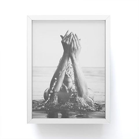 Dagmar Pels Wild and free just like the sea Framed Mini Art Print