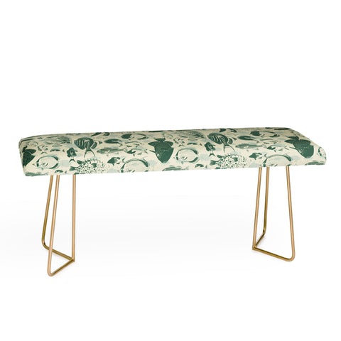 DESIGN d´annick deep ocean fish family Bench