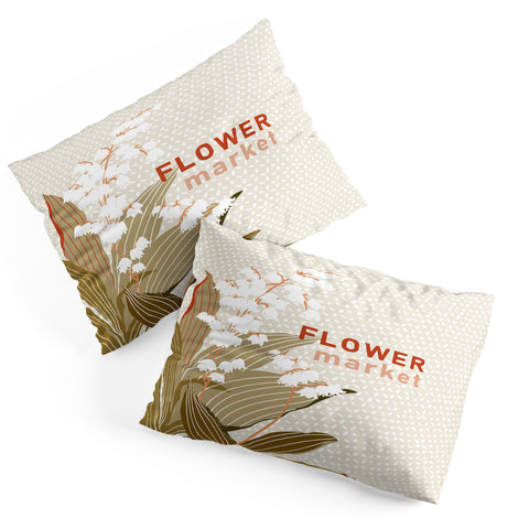 DESIGN d´annick Flowers market lily of the valley Pillow Shams