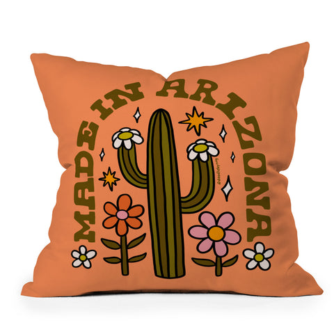 Doodle By Meg Made In Arizona Throw Pillow
