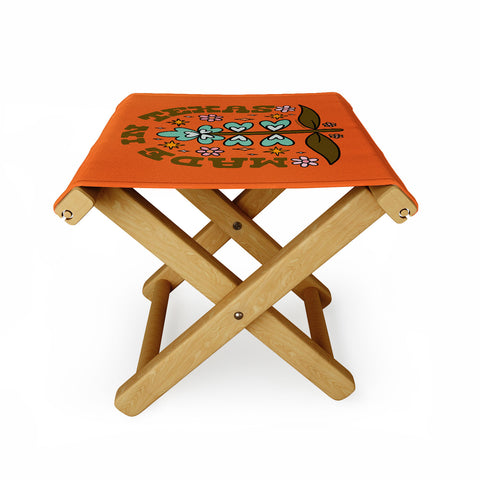 Doodle By Meg Made In Texas Folding Stool