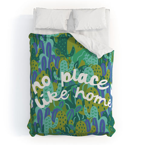 Doodle By Meg No Place Like Home Duvet Cover