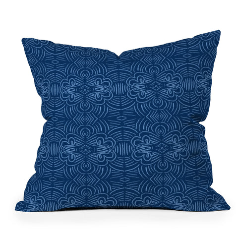 DorcasCreates Night Air Outdoor Throw Pillow