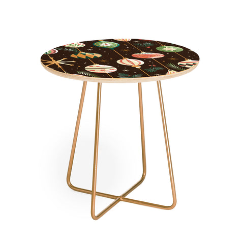 Emanuela Carratoni Christmas Decorations Round Side Table