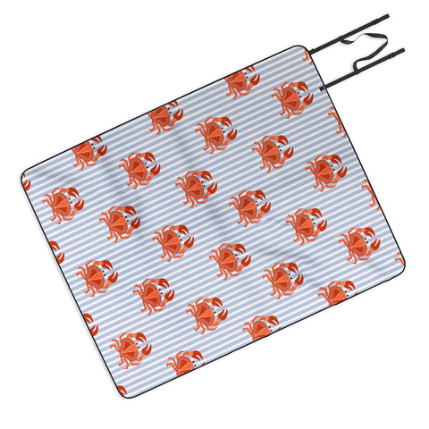 Emanuela Carratoni Crab Dance Picnic Blanket