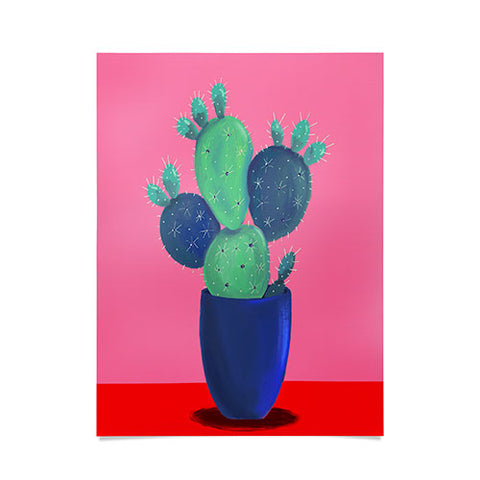 Emanuela Carratoni Summer Cactus Poster